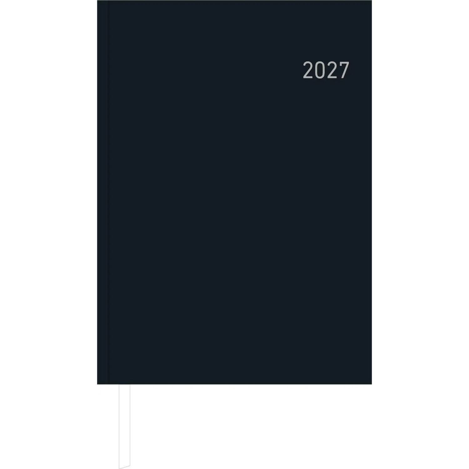 Taschenkalender Wochenbuch schwarz 1W/2S 2027