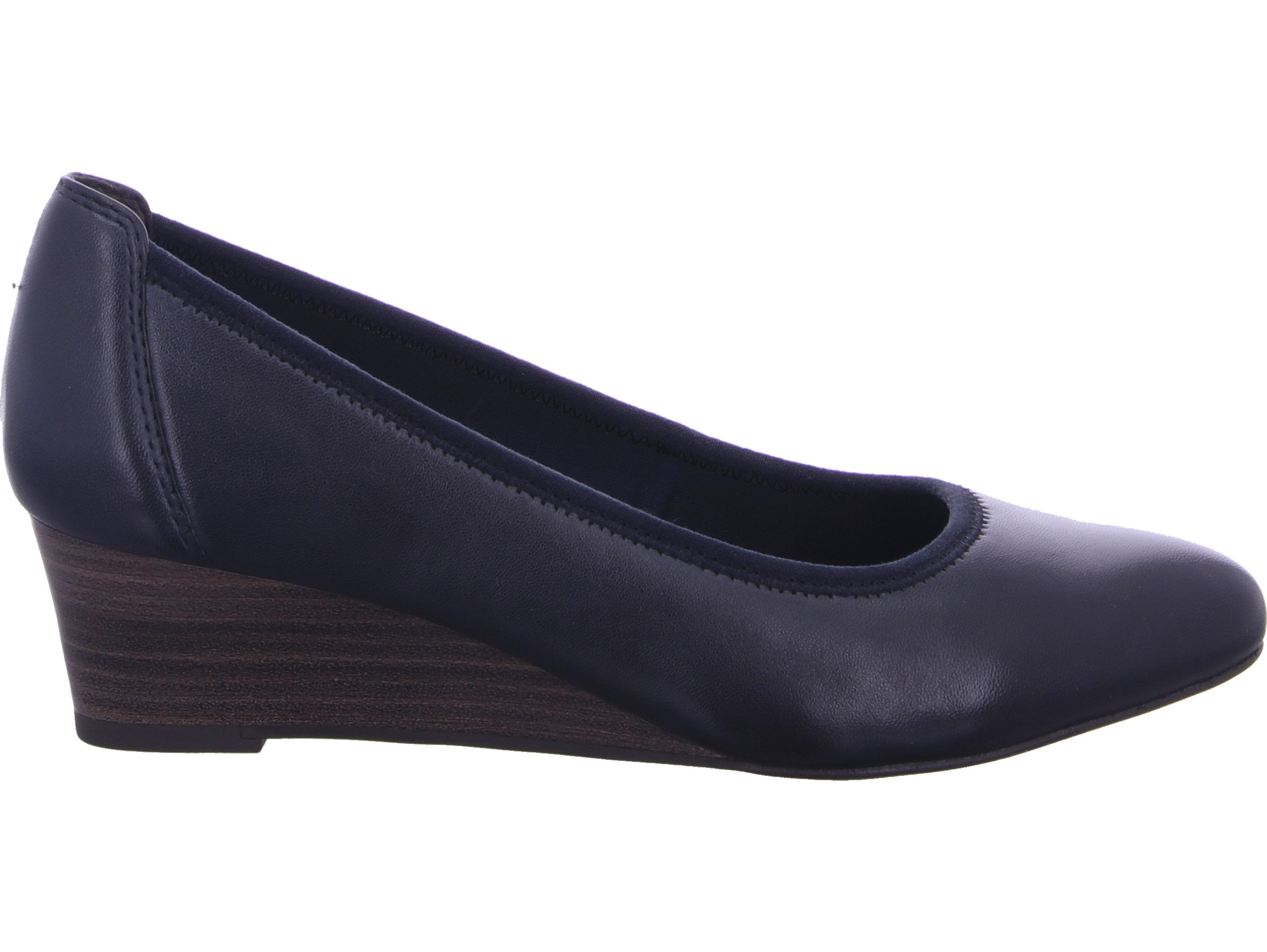 Tamaris Pumps, Keilabsatz, Halbschuh, Schlupfschuh mit komfortablem Elastik günstig online kaufen
