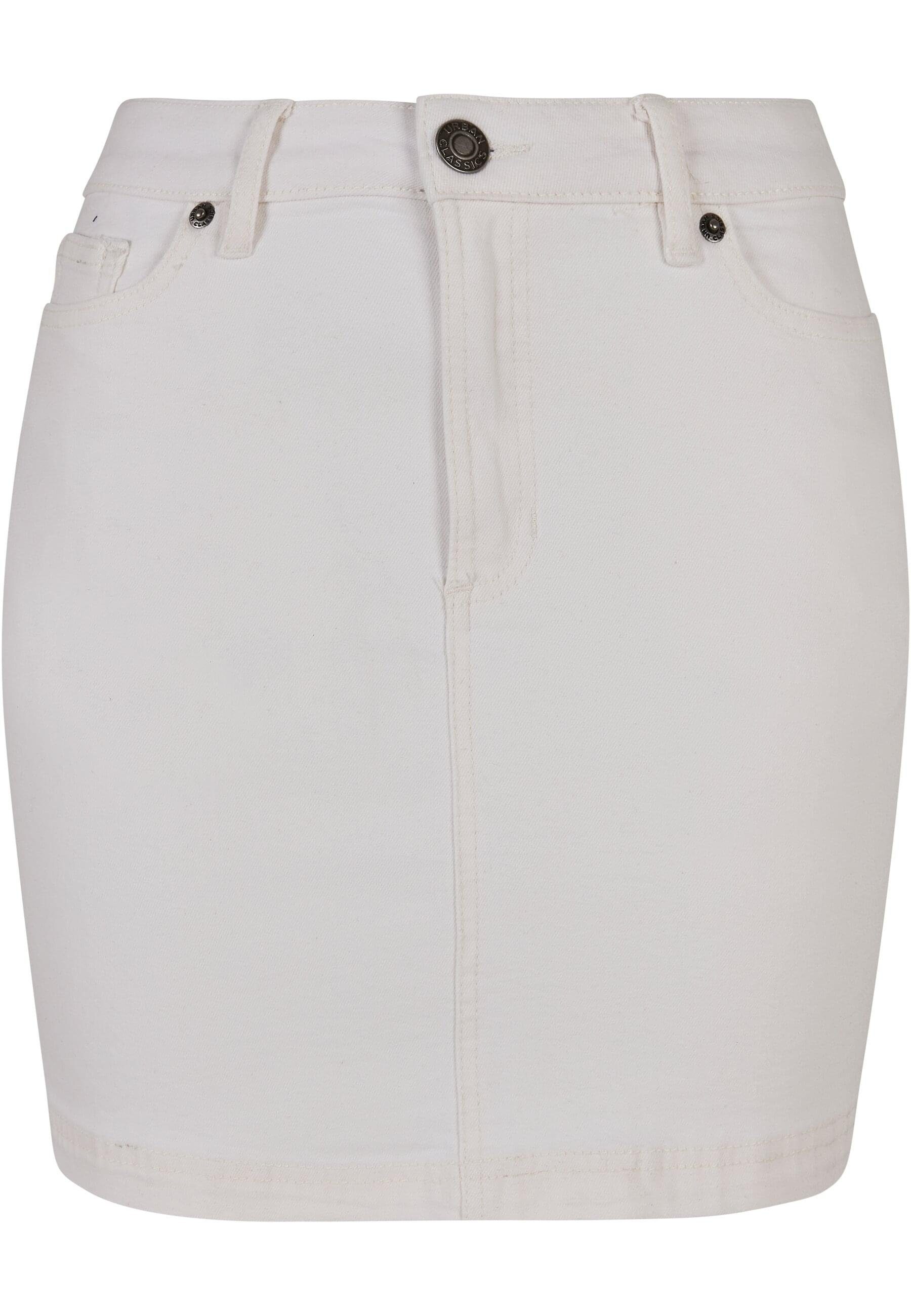URBAN CLASSICS Jerseyrock Urban Classics Damen Ladies Organic Stretch Denim Mini Skirt (1-tlg)