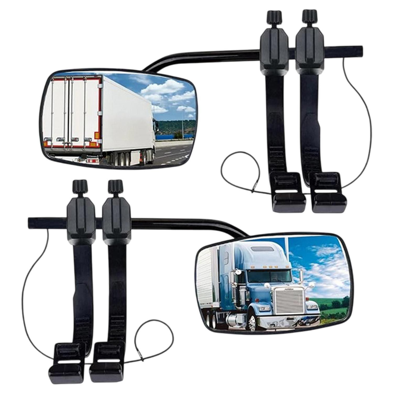 Autospiegel 2 St Wohnwagenspiegel Universal, Caravanspiegel, 19x13cm