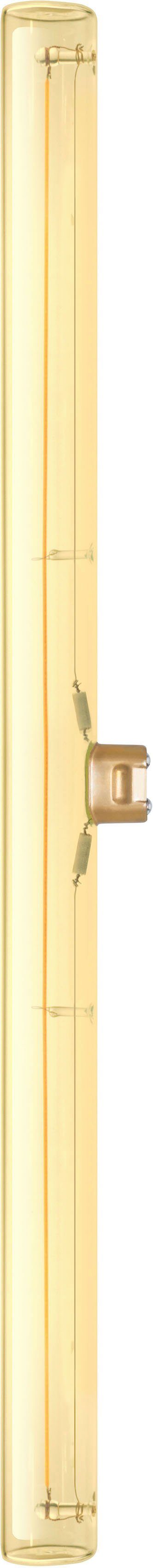 SEGULA LED-Leuchtmittel LED Linienlampe S14d 500mm gold, S14d, 1 St., Extra-Warmweiß, LED Linienlampe S14d 500mm gold, 2200K, 4,5W, CRI 90, dimmbar