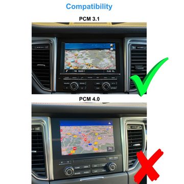 TAFFIO Für Porsche Macan PCM 3.1 12.3" Touchscreen Android Autoradio CarPlay Einbau-Navigationsgerät