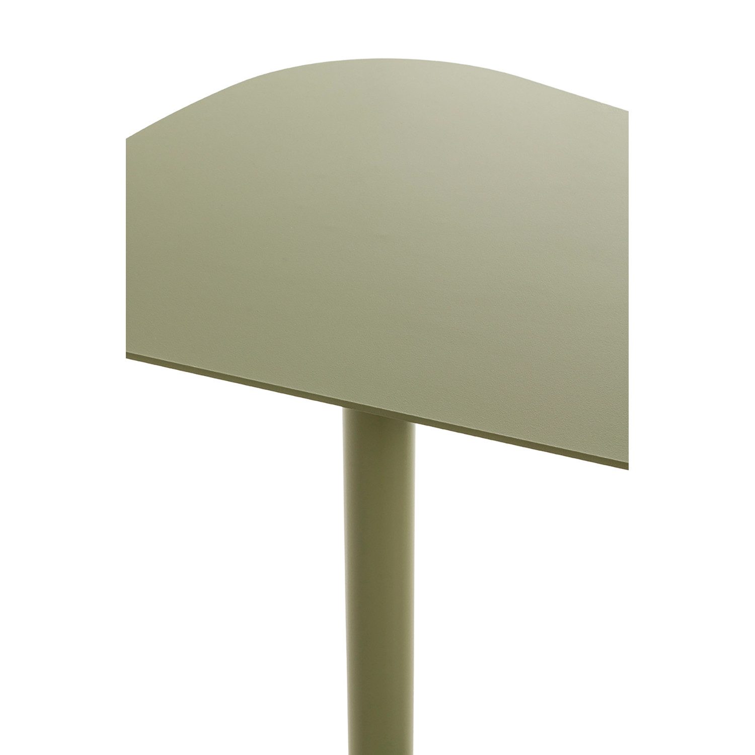 HAKU Beistelltisch Beistelltisch Schilfgrün - Sofatisch Metall - B 53 x H 60 x T 38 cm (1xBeistelltisch, Dekotisch - kleiner Tisch), Beistelltisch aus Metall