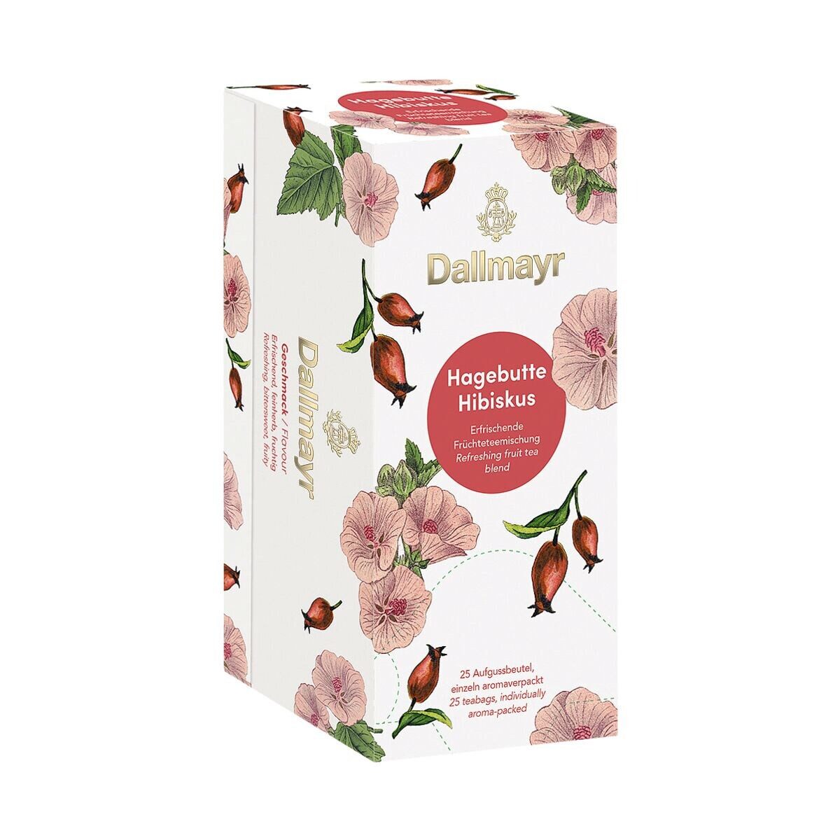 DALLMAYR Tee Hagebutte Hibiskus, intensiv-fruchtig