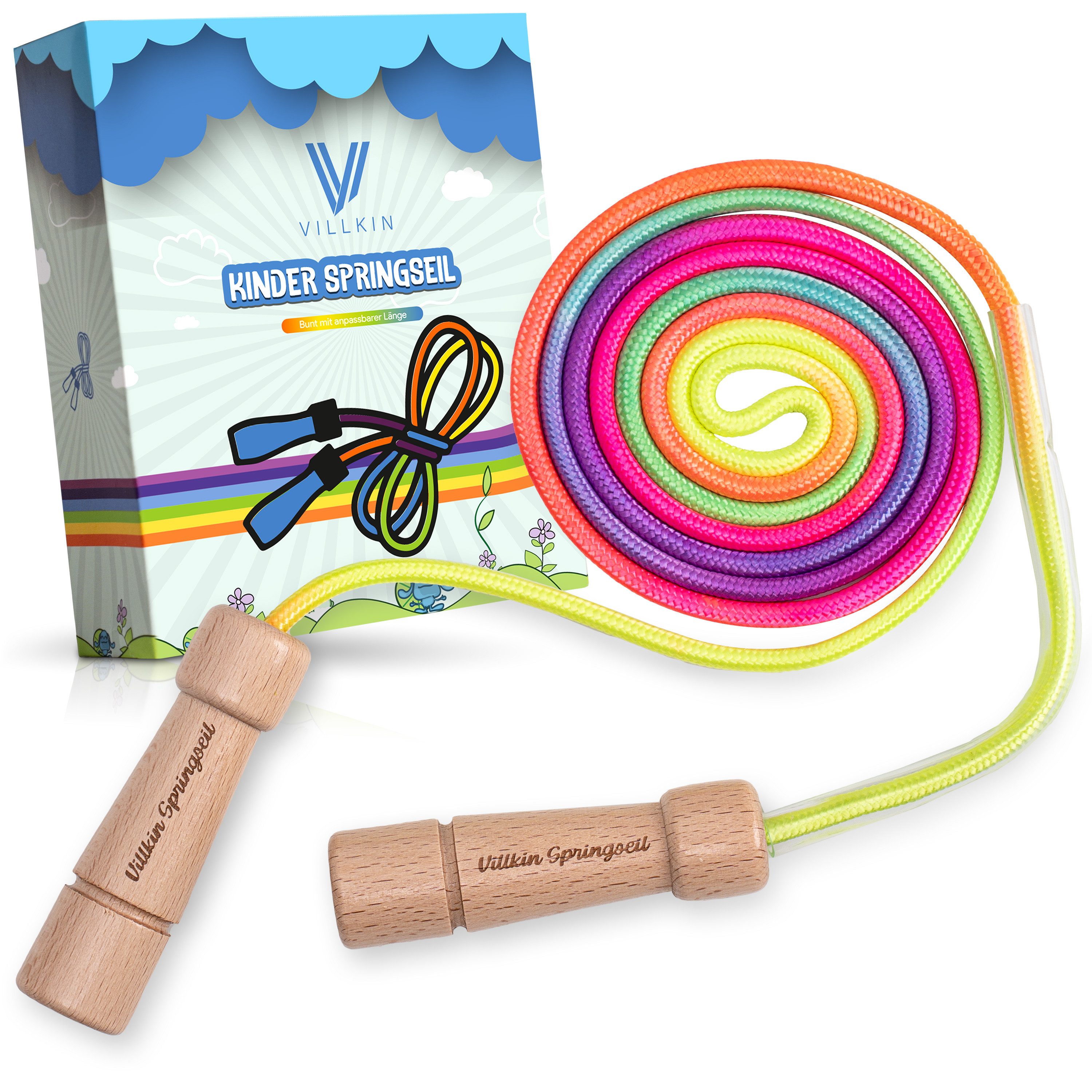 Springseil Villkin Springseil – Verstellbar, langlebig & ideal für Kinder