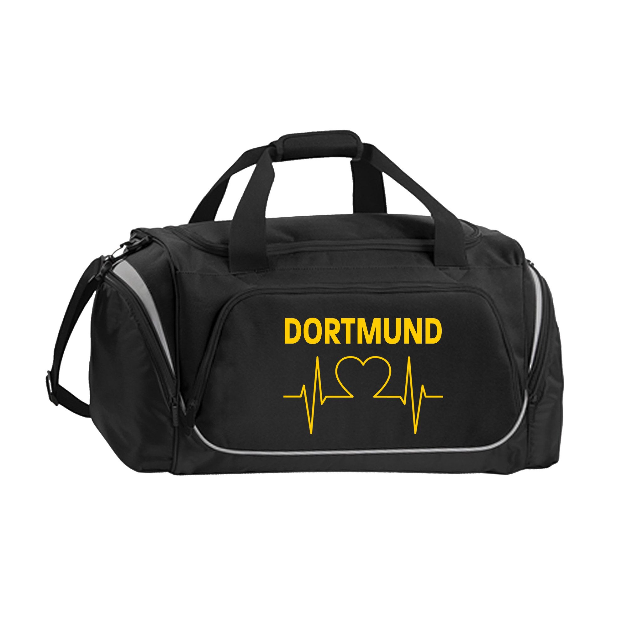 multifanshop Sporttasche Dortmund - Herzschlag - Tasche