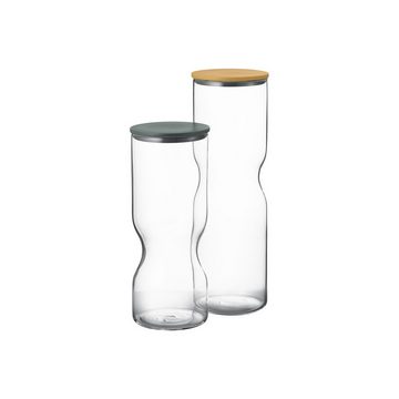 Georg Jensen Vorratsdose Alfredo Extragroß 2000 ml, Glas, thermoplastischer Kunststoff, (1-tlg)