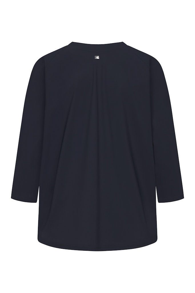 Raffaello Rossi Rundhalsshirt Grazia Marine günstig online kaufen