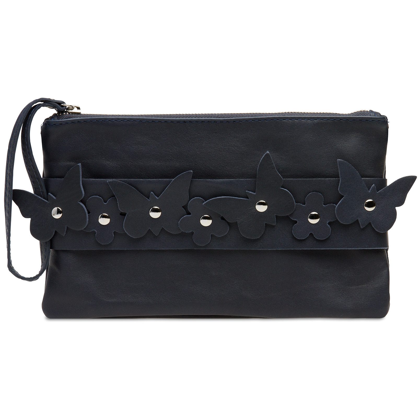 Caspar Clutch TL775 Damen Leder Clutch Tasche Abendtasche Brauttasche