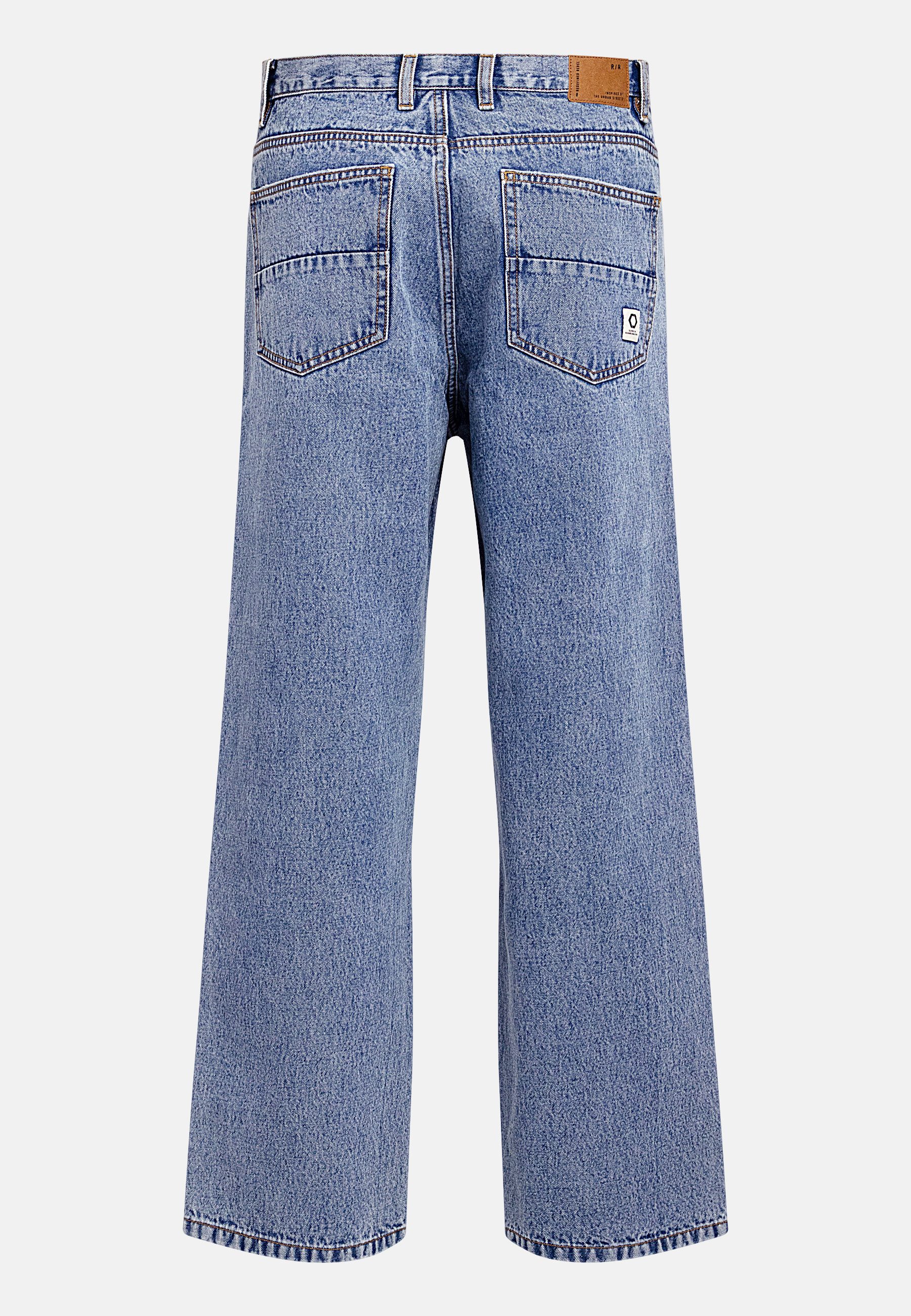 REDEFINED REBEL Regular-fit-Jeans Redefined Rebel Jeans RRKingston Jeans Destroy BAGGY FIT