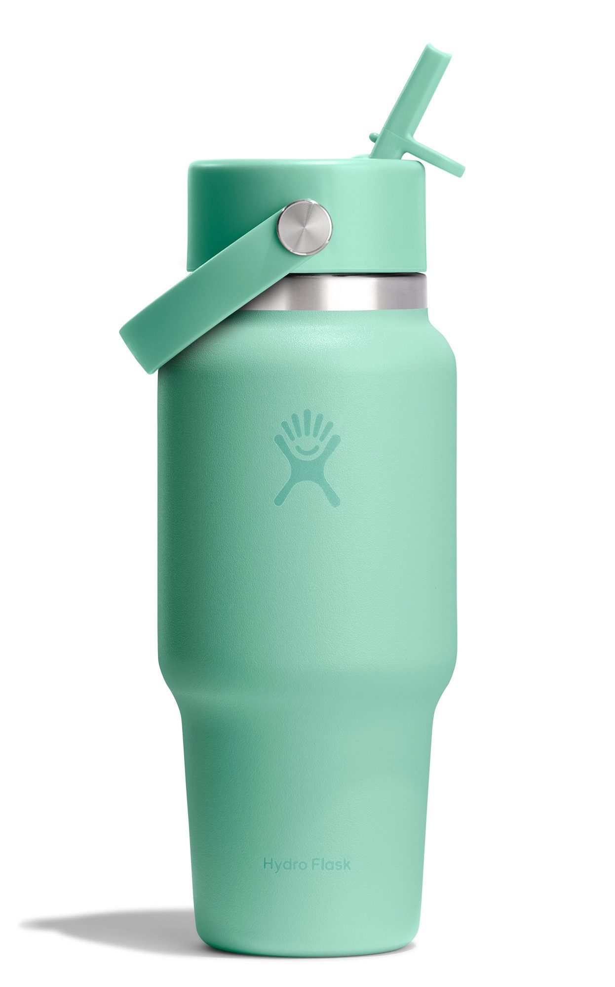 Hydro Flask Trinkflasche 24 OZ Wide Flex Straw Travel Bottle Cap, 710 ml, Geeignet für alle Wide Mouth Kappen und Deckel