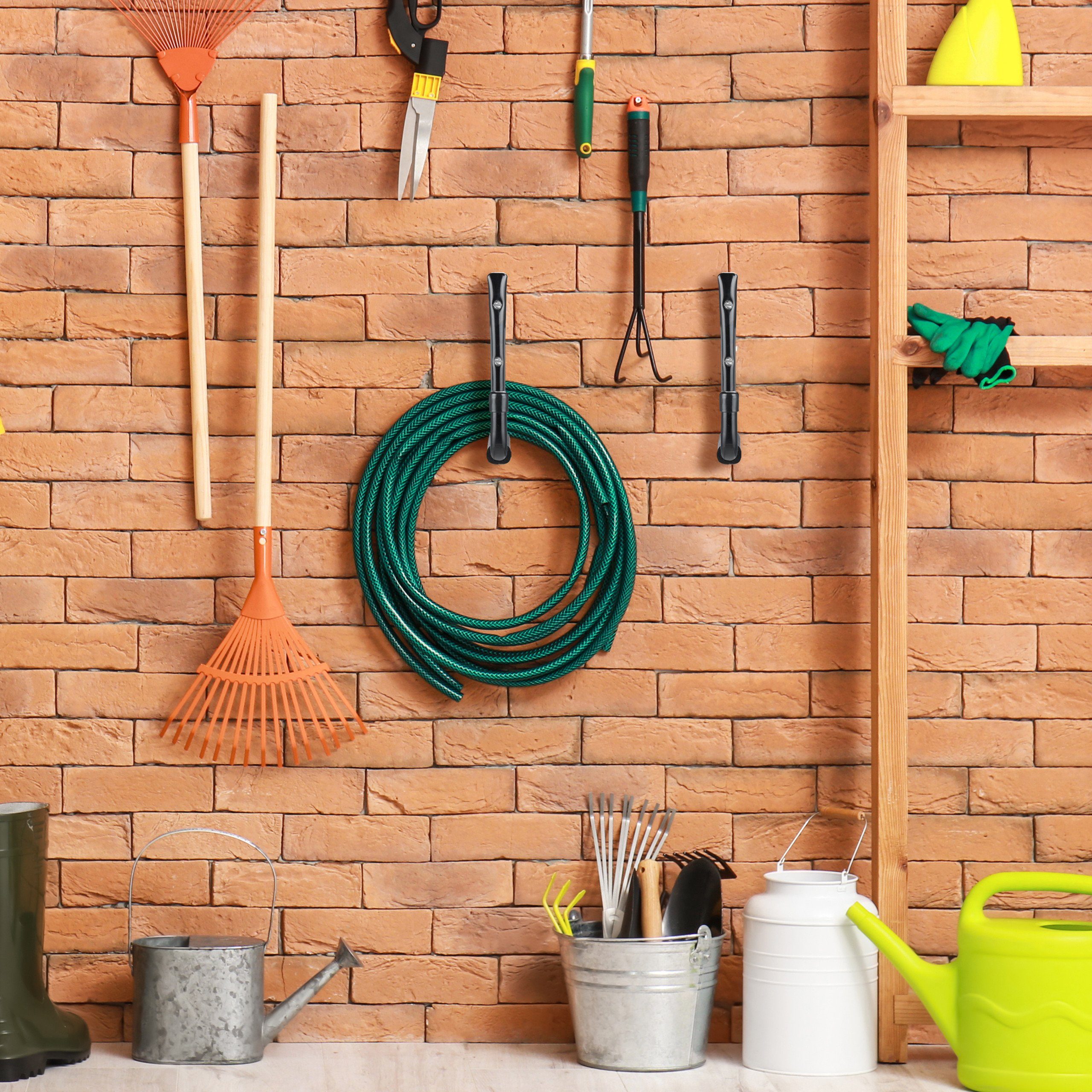 relaxdays Wandhaken Garage 6er Set günstig online kaufen