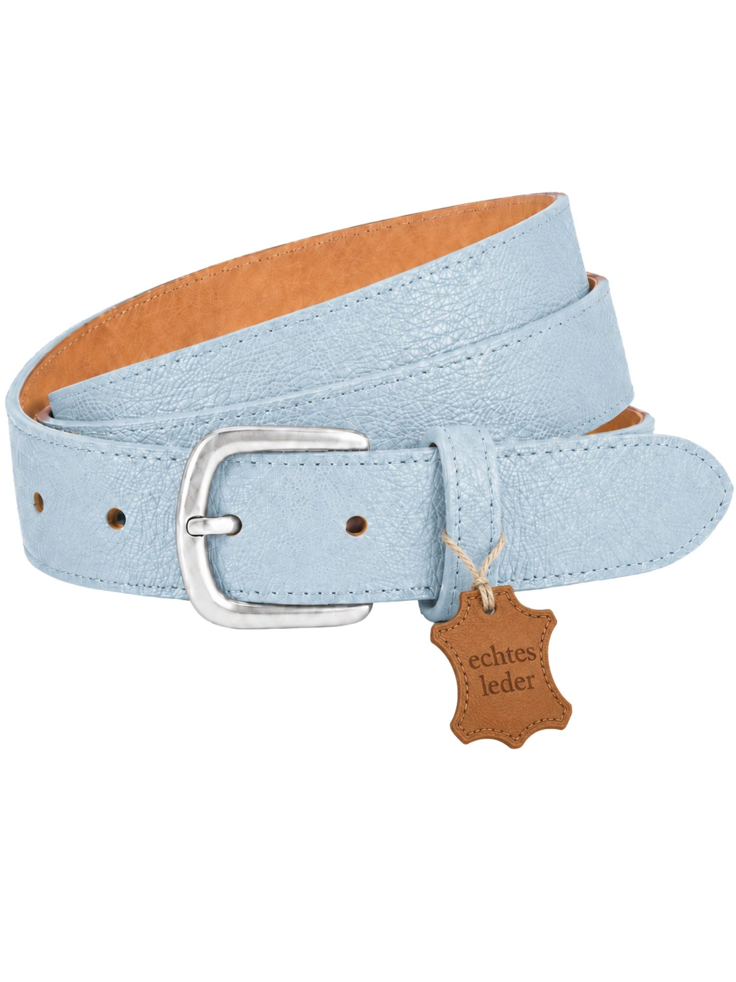Adel Bags Ledergürtel Damen Gürtel, 3 cm Breit, verschiedene Farben,Hergestellt in Italien