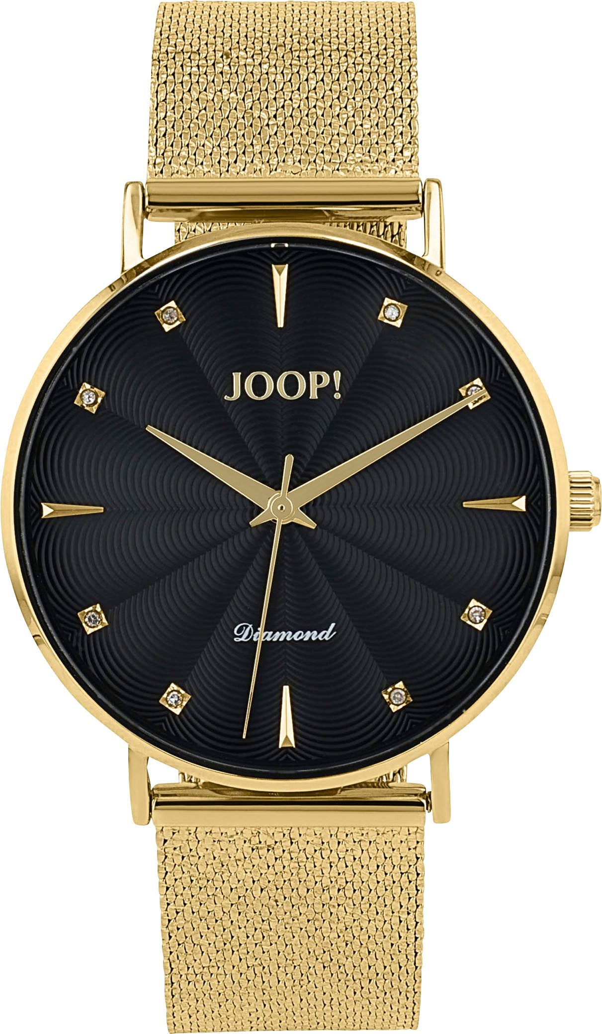 JOOP! Quarzuhr 2039534, Armbanduhr, Damenuhr, Edelstahlarmband, günstig online kaufen