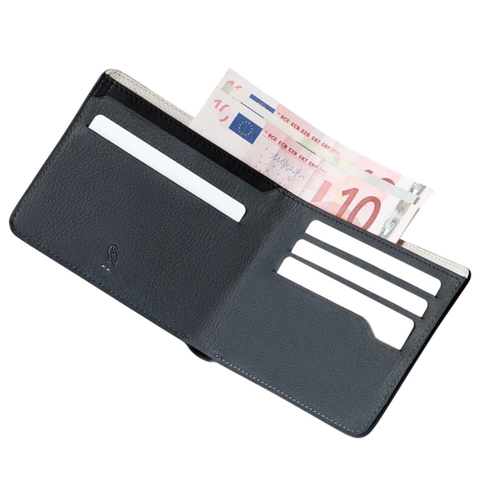 RFID Leder geschützt, Karten, Seek Premium & 5-12 Black Hide Für Bellroy Premium, Brieftasche