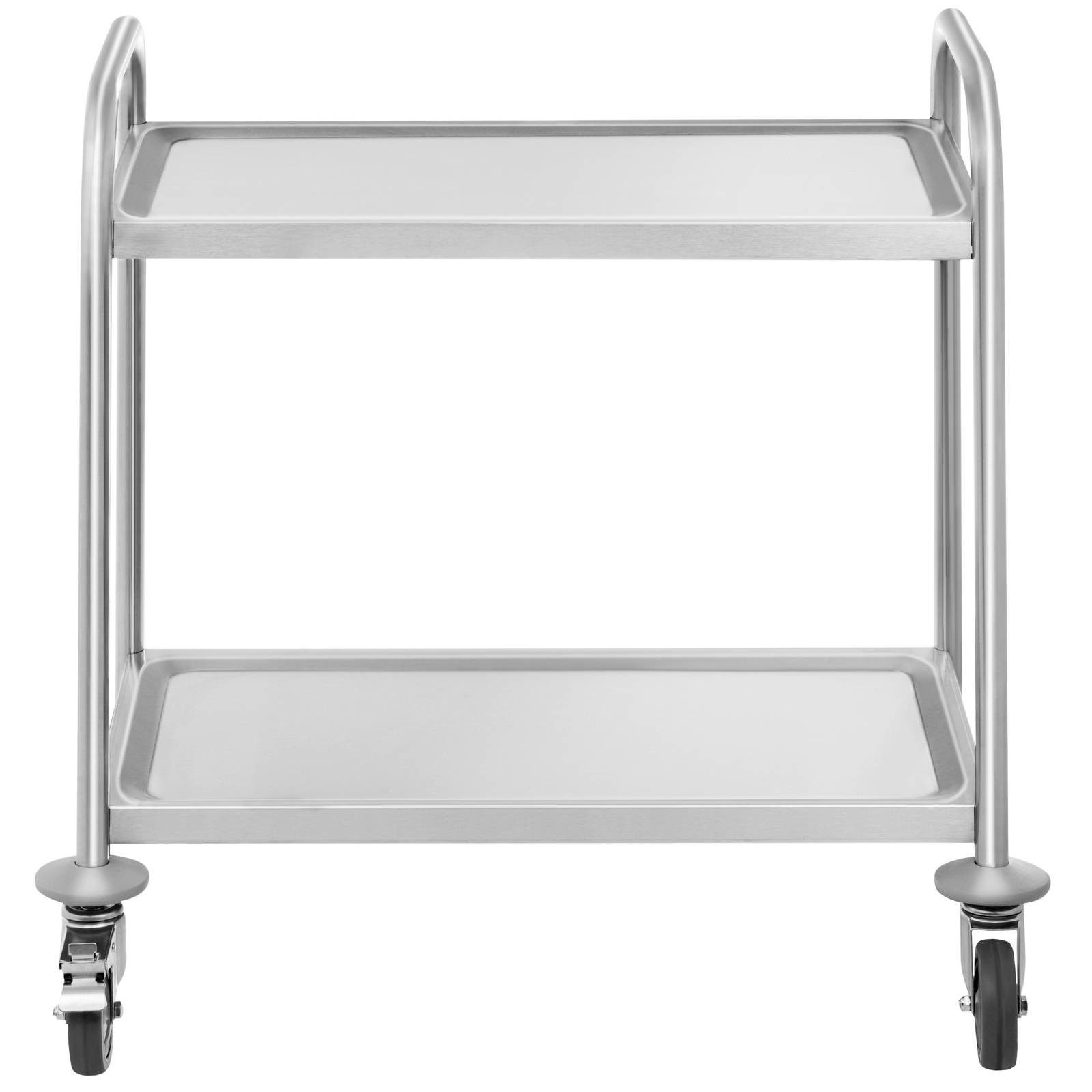 Royal Catering Servierwagen 2 Borde Küchenwagen Transportwagen 150 kg Teewa günstig online kaufen