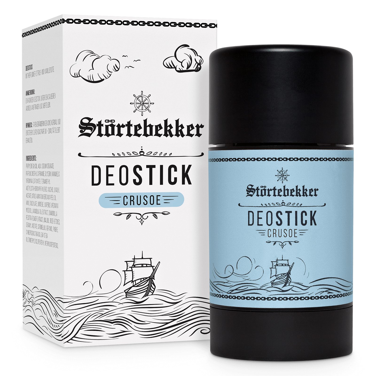 Störtebekker Deo-Stift für langanhaltende Frische, zuverlässiger Schutz, verleiht angenehme Frische