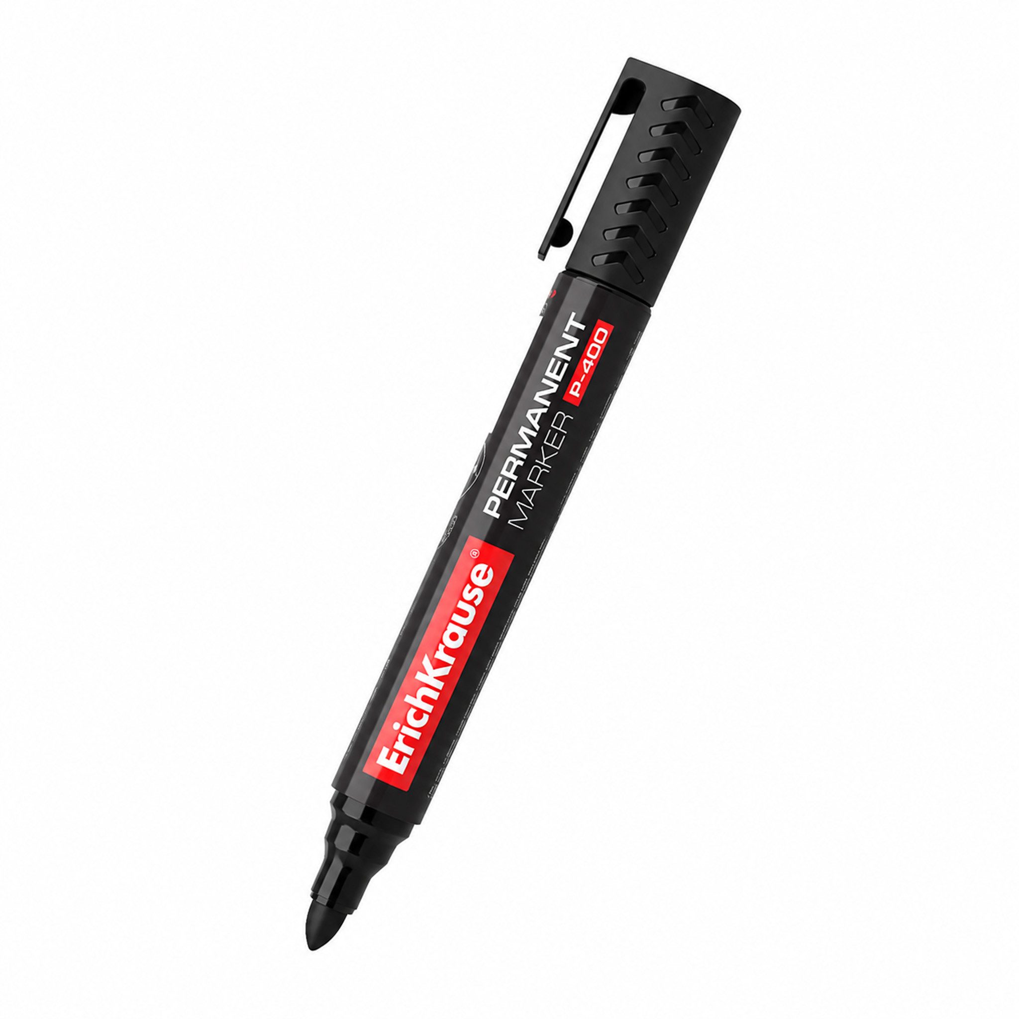 Erich Krause Marker, Permanent Marker P-400 wasserfest 0,8 - 2,2mm schwarz 1 Stück