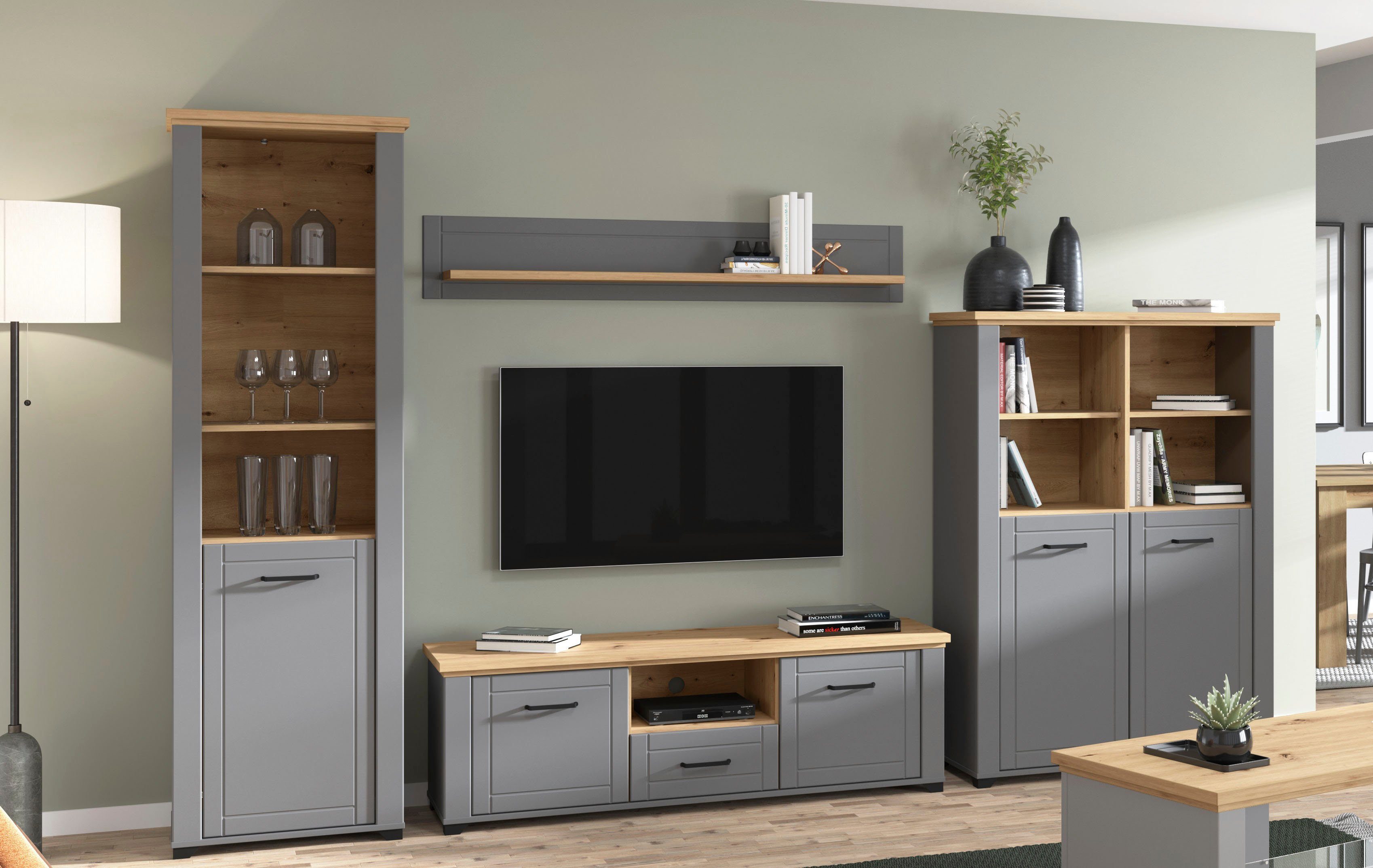 Home affaire Vitrine Valencia Breite 103,5 günstig online kaufen