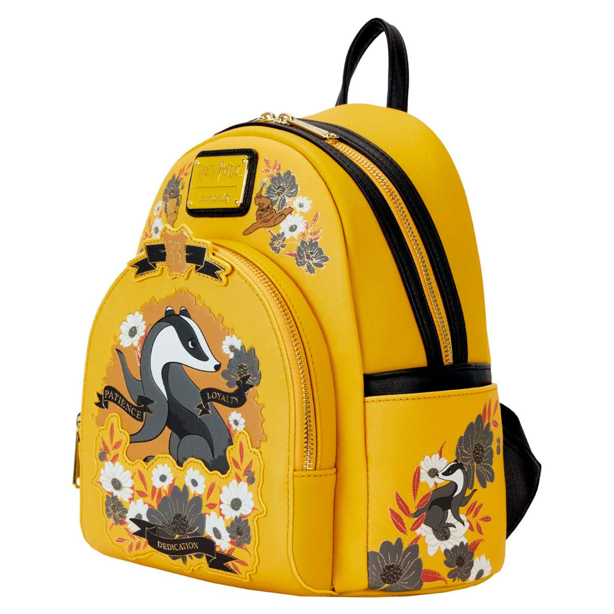 Loungefly Minirucksack Hufflepuff Floral - Harry Potter