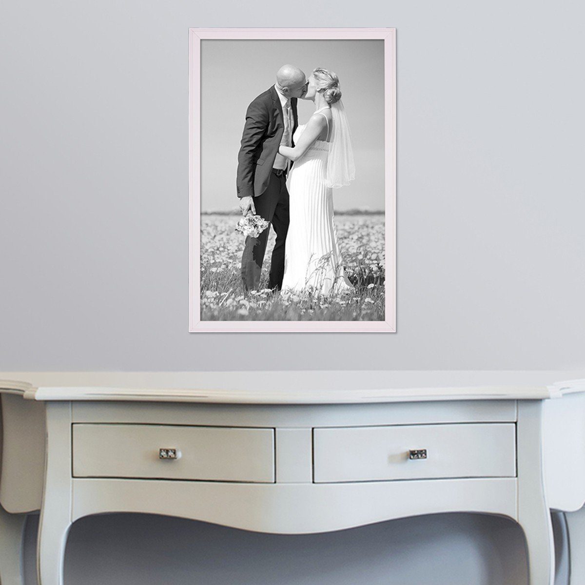 PHOTOLINI Bilderrahmen 3er Set im Landhaus-Stil günstig online kaufen