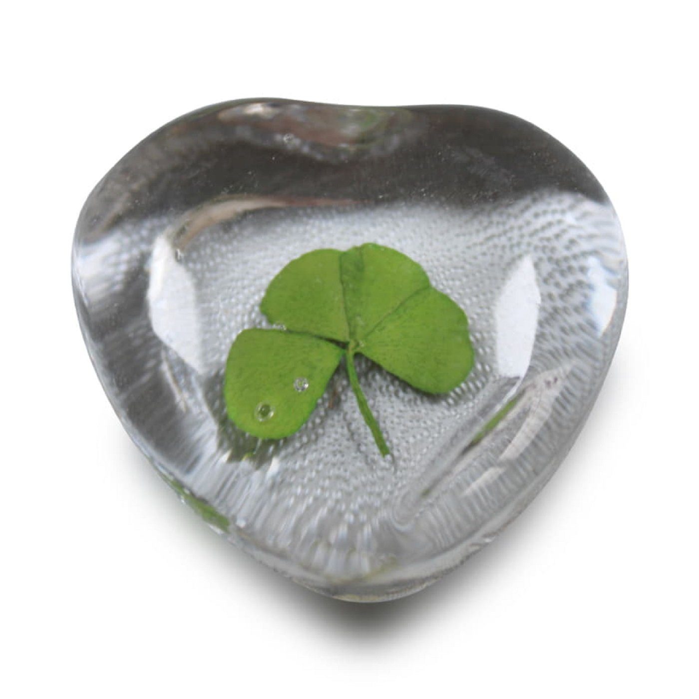 Räder Design Dekofigur Flower Power Herzen, Eingearbeitetes Glücksklee