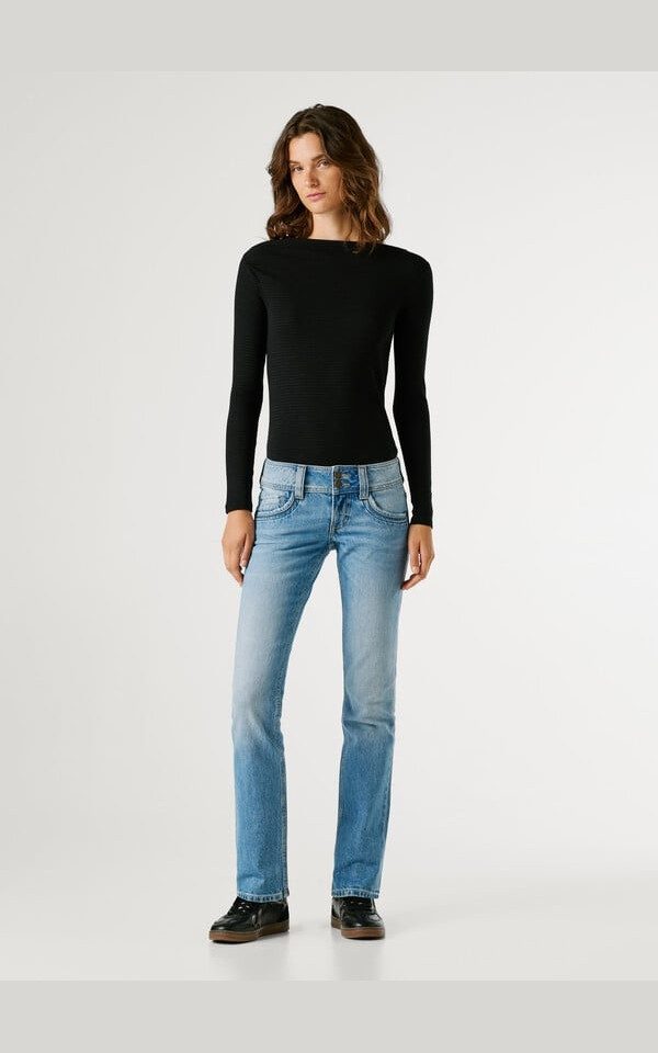 Pepe Jeans Skinny-fit-Jeans SLIM JEANS MW ICONIC GEN