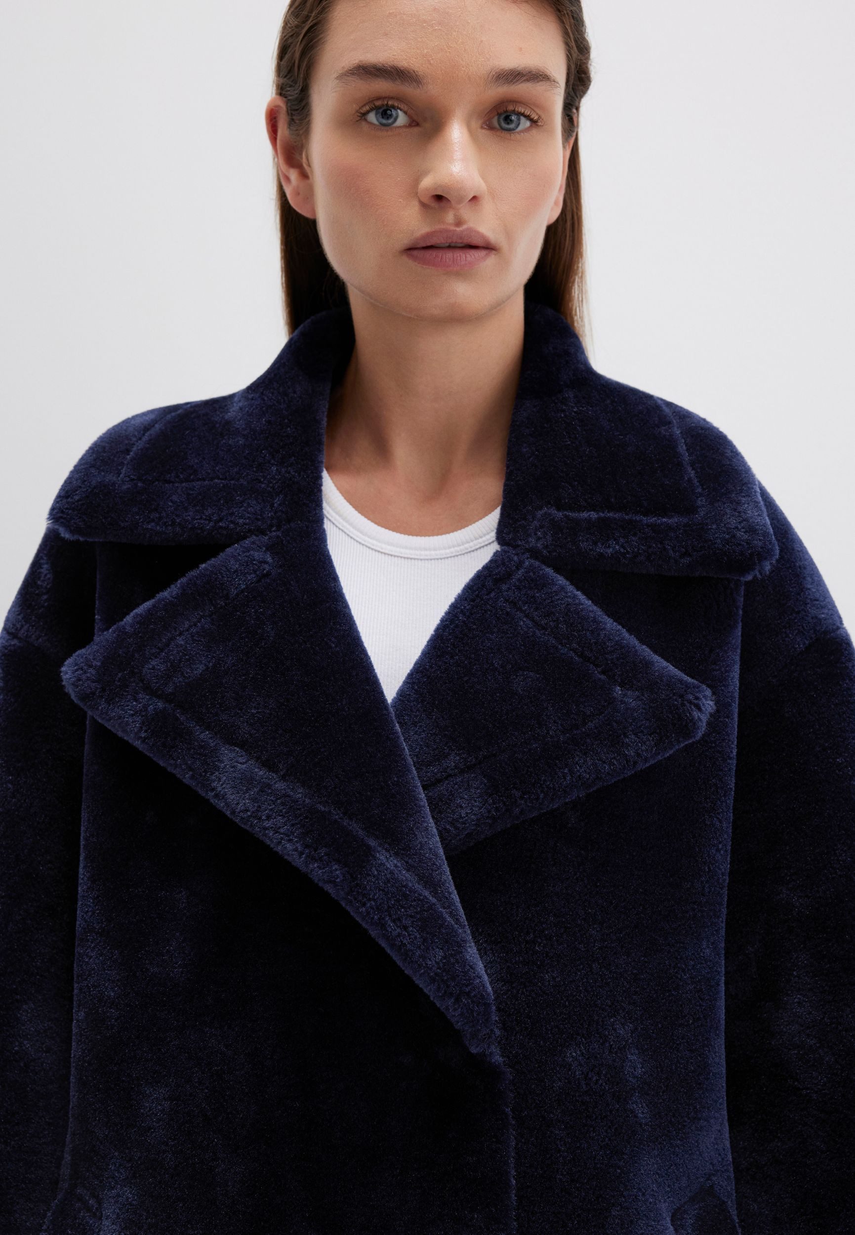 Mavi Langmantel Elegantes Design mit modernem Schnitt und Details (1-tlg) W günstig online kaufen