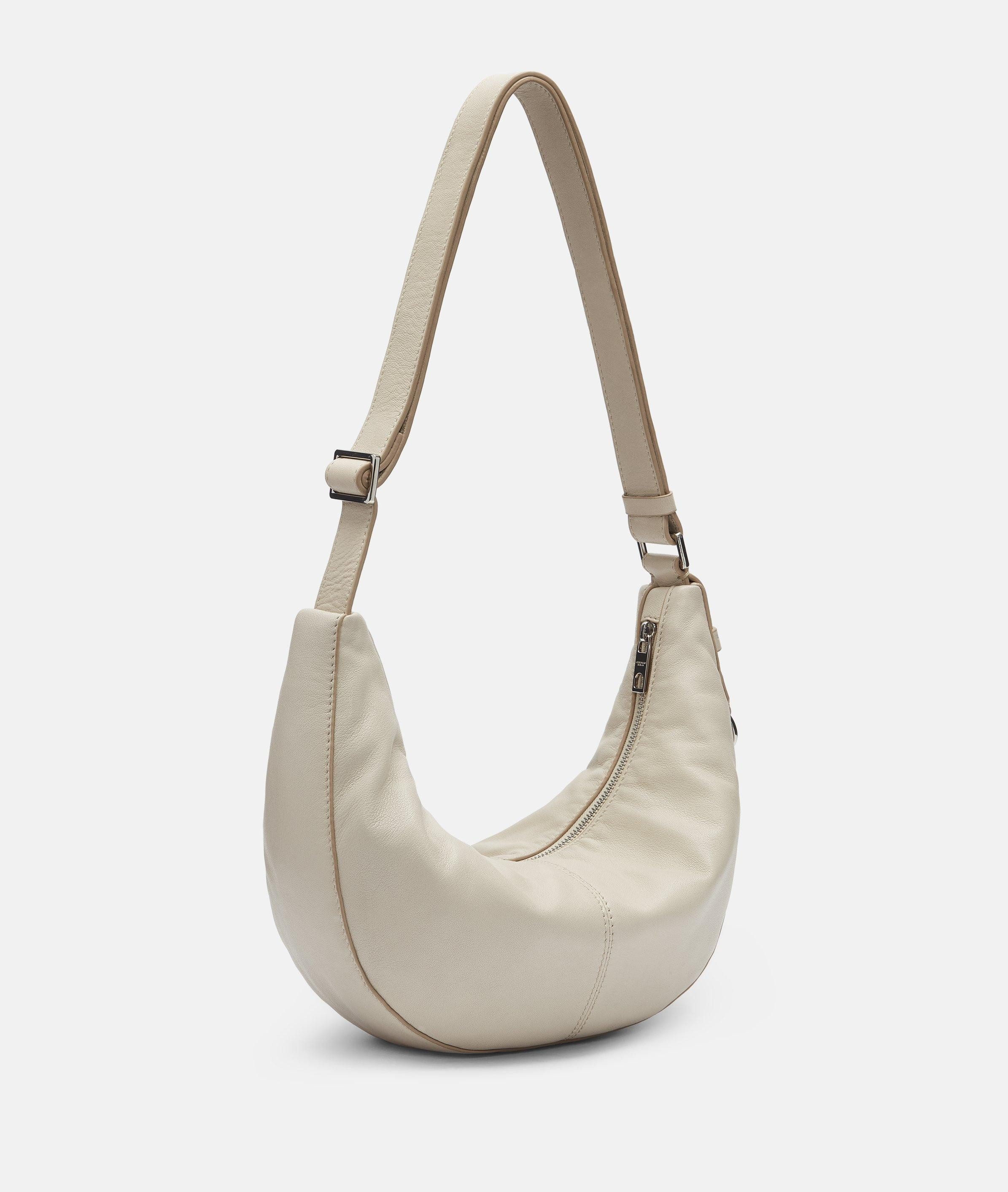 Liebeskind Berlin Schultertasche Hobo, Kleine Hobo-Bag aus Schafsleder günstig online kaufen