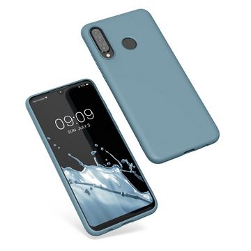 kwmobile Handyhülle Hülle für Huawei P30 Lite, Hülle Silikon - Soft Handyhülle - Handy Case Cover - Arctic Night