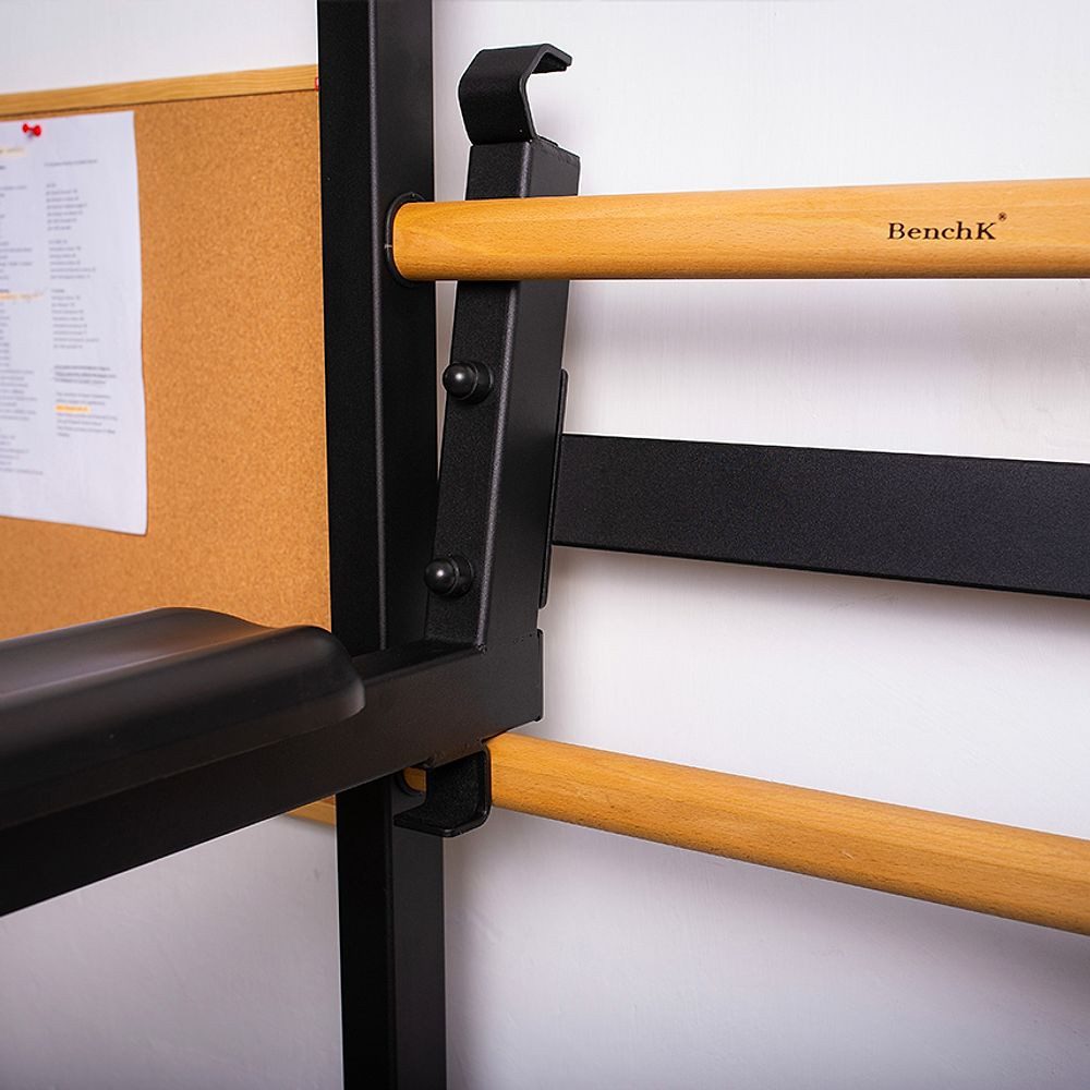 BenchK Sprossenwand Dipstange DB1B, Stabile und verstellbare Dip-Stange für BenchK Sprossenwände