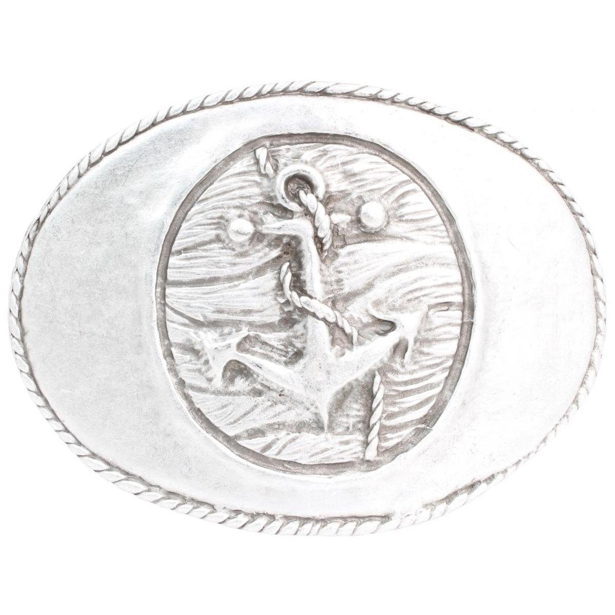 BELTINGER Gürtelschnalle Anker 4,0 cm - Buckle Wechselschließe Gürtelschließe 40mm - Gürtel bis (1-St)