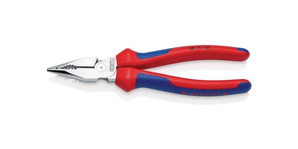 Knipex Kombizange Spitzkombizange Länge 185 mm poliert Mehrkomponentenhüllen verchromt