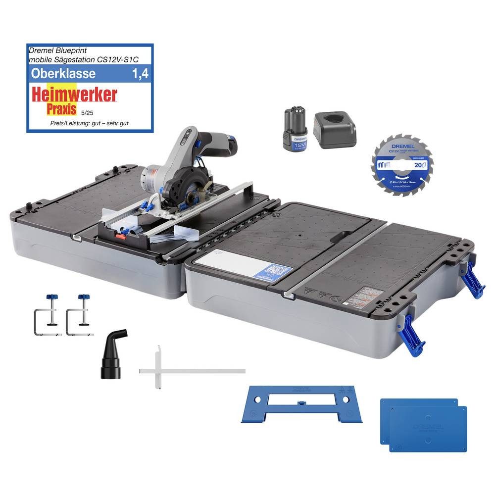DREMEL Gehrungssäge F013CS12JM Kapp-, Gehrungs- und Tischkreissäge 85 mm – Bild 3 von 5