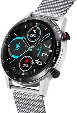Lotus 50017/1 Smartwatch Set, 2-tlg., mit Wechselarmband aus schwarzem Silikon