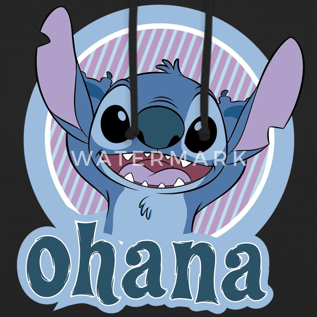Spreadshirt Hoodie Lilo & Stitch Ohana Unisex Hoodie (1-tlg)