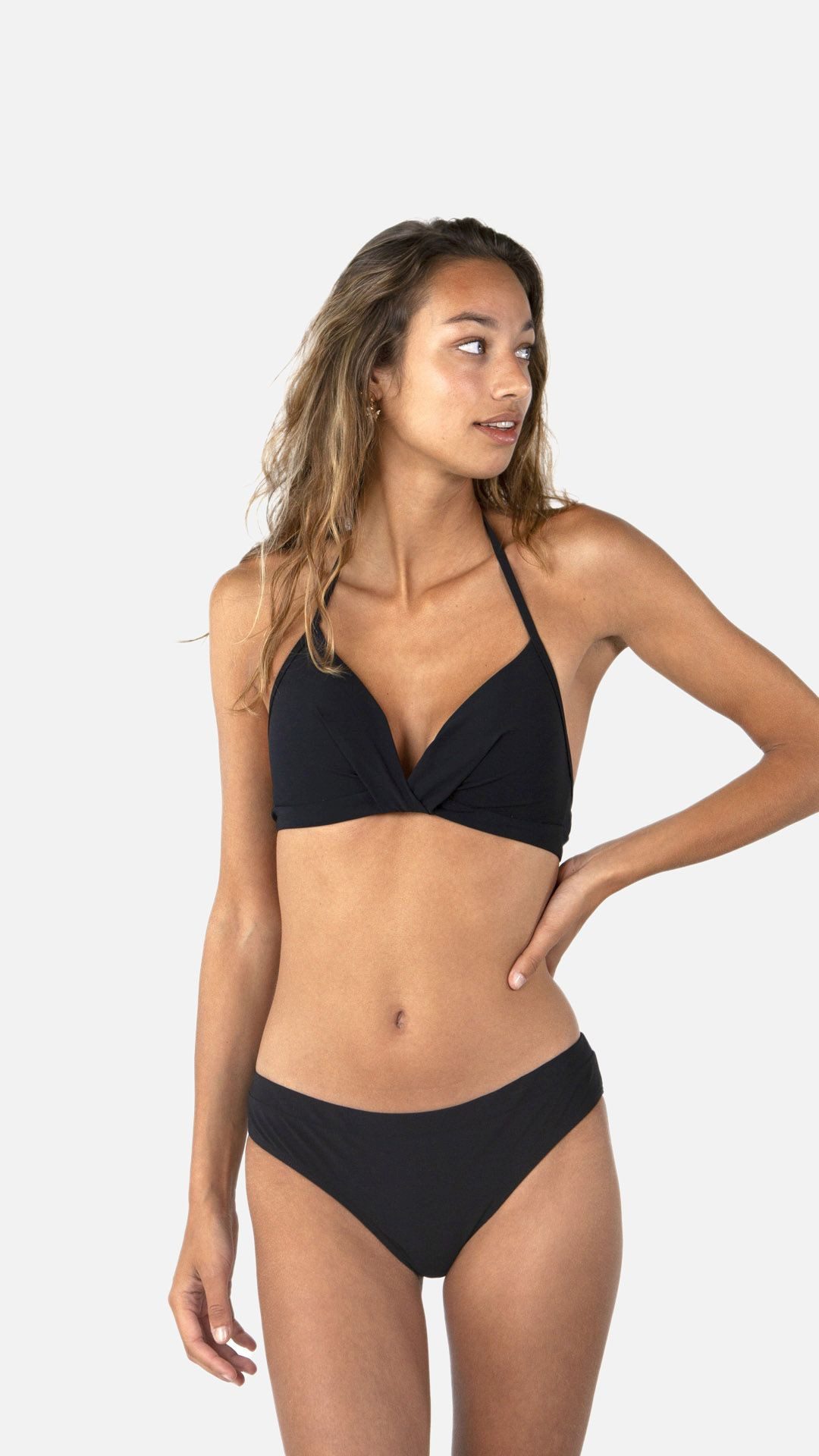 Barts Bikini-Hose BARTS Solid Bikini Briefs Bikinihose Schwarz 42