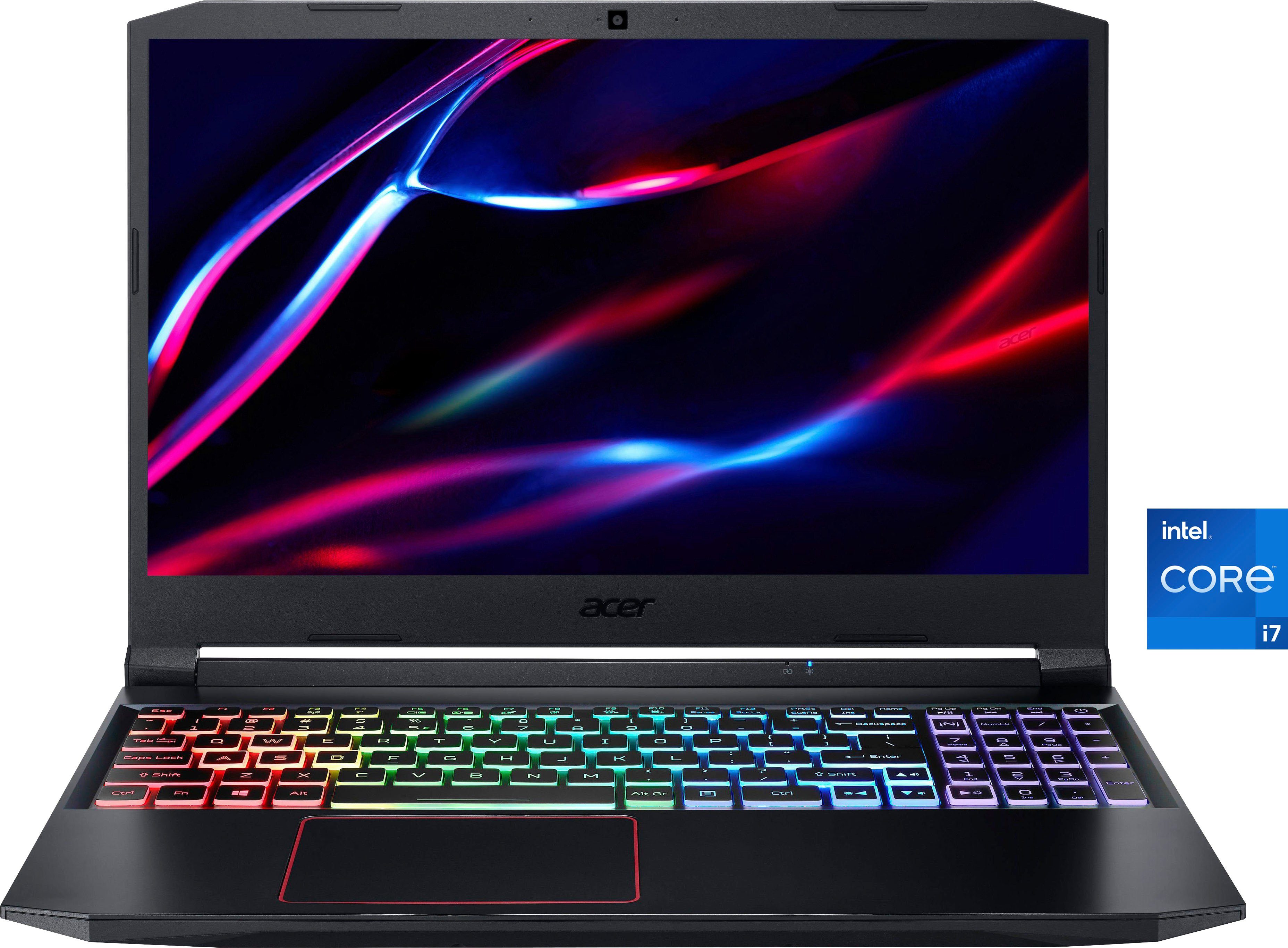 i7 cm/15,6 Nitro 3060, SSD) 5 512 GeForce Intel RTX 10750H, GB Acer Core Zoll, (39,62 AN515-55-766W Gaming-Notebook