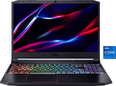 Acer Nitro 5 AN515-55-766W Gaming-Notebook (39,62 cm/15,6 Zoll, Intel Core i7 10750H, GeForce RTX 3060, 512 GB SSD)