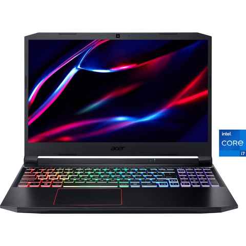 Acer Nitro 5 AN515-55-766W Gaming-Notebook (39,62 cm/15,6 Zoll, Intel Core i7 10750H, GeForce RTX 3060, 512 GB SSD)