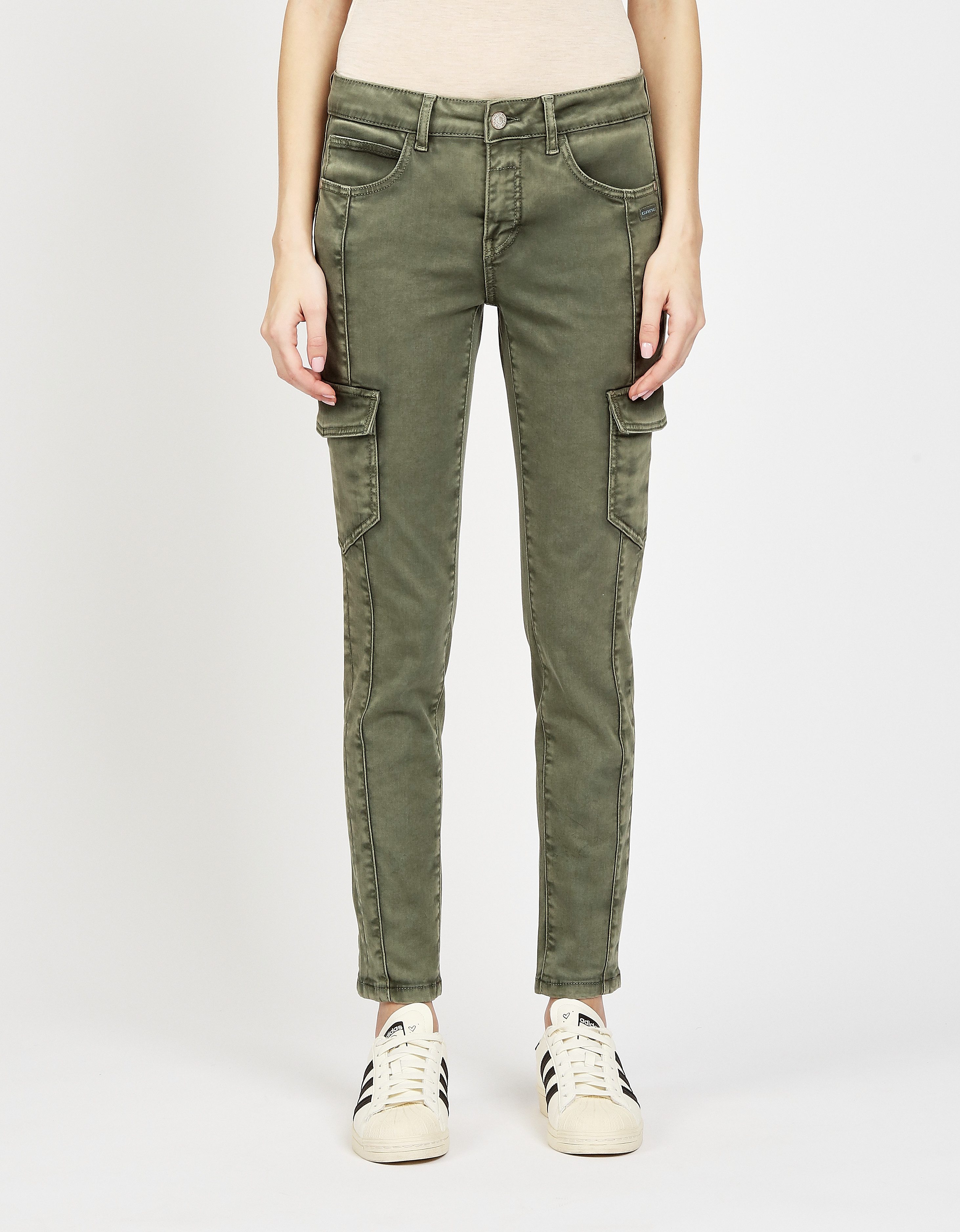 GANG Cargohose 94JOLLY CARGO mit aufgesetzten Cargotaschen günstig online kaufen