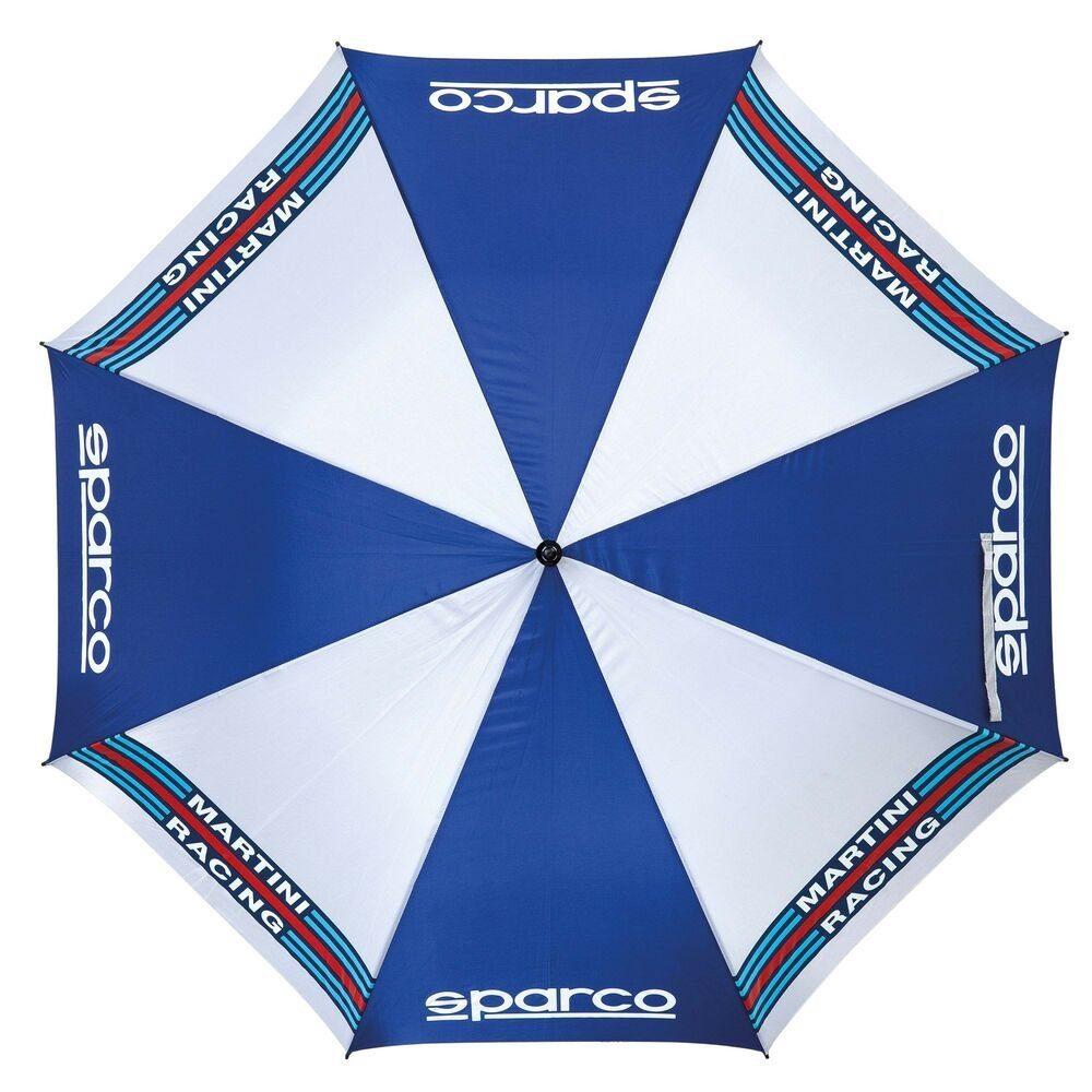 sparco Taschenregenschirm Sparco Regenschirm Martini Racing Blau Weiß