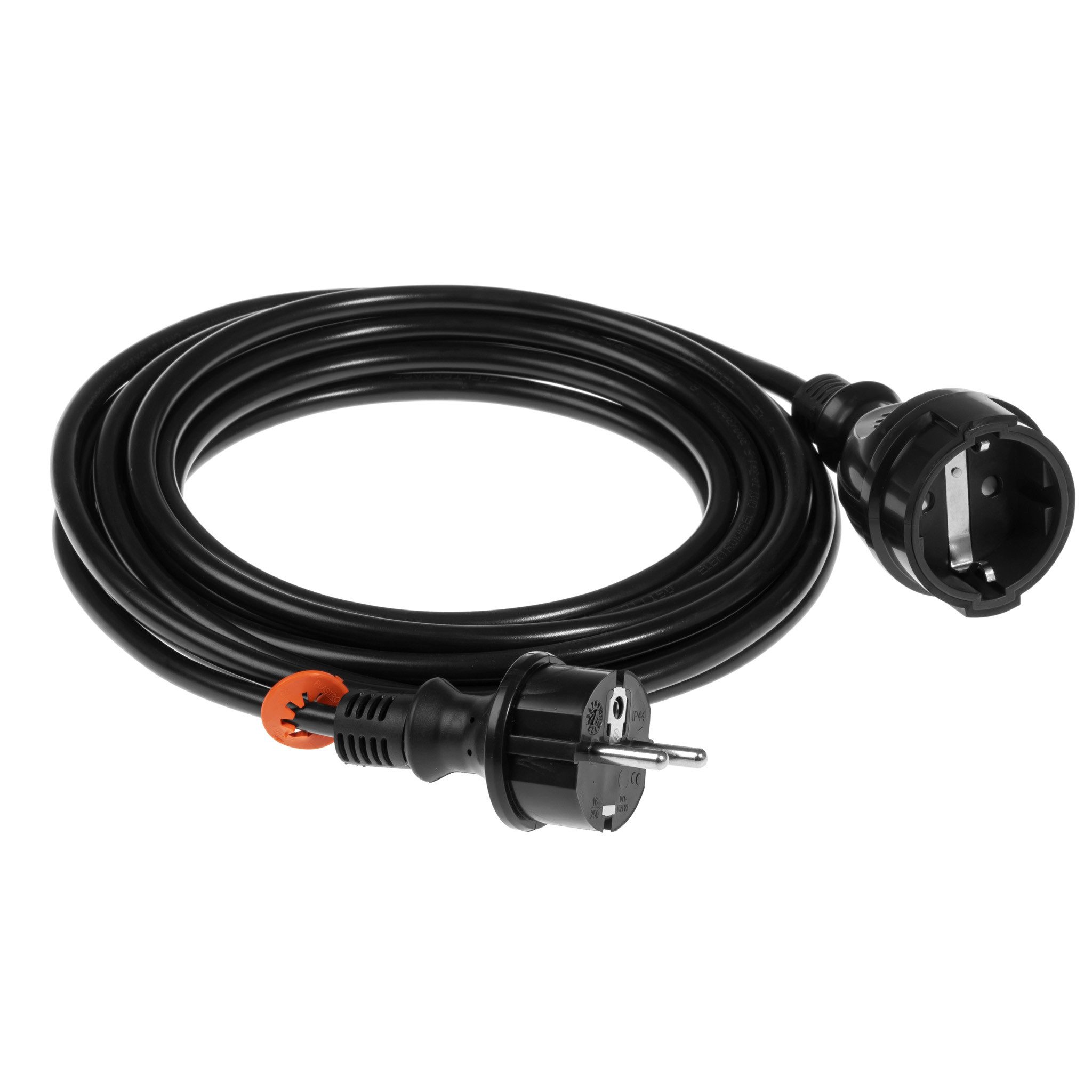 Plastrol KEL Garten Verlängerungskabel 5 m H03VV-F 3x1,5 SCHUKO Verlängerungskabel, (5 cm)