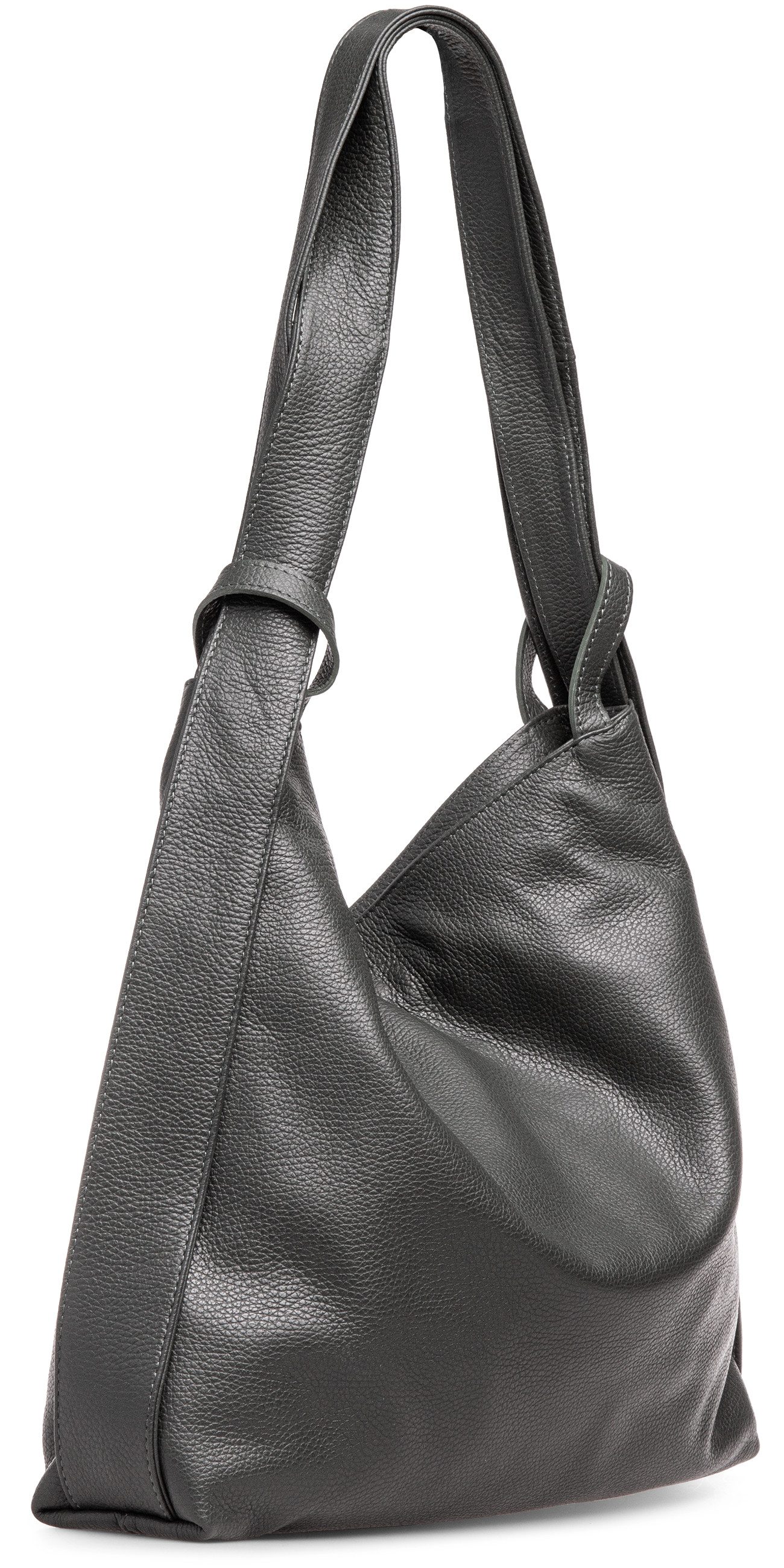 Caspar Schultertasche TL786 Damen Leder 2 günstig online kaufen
