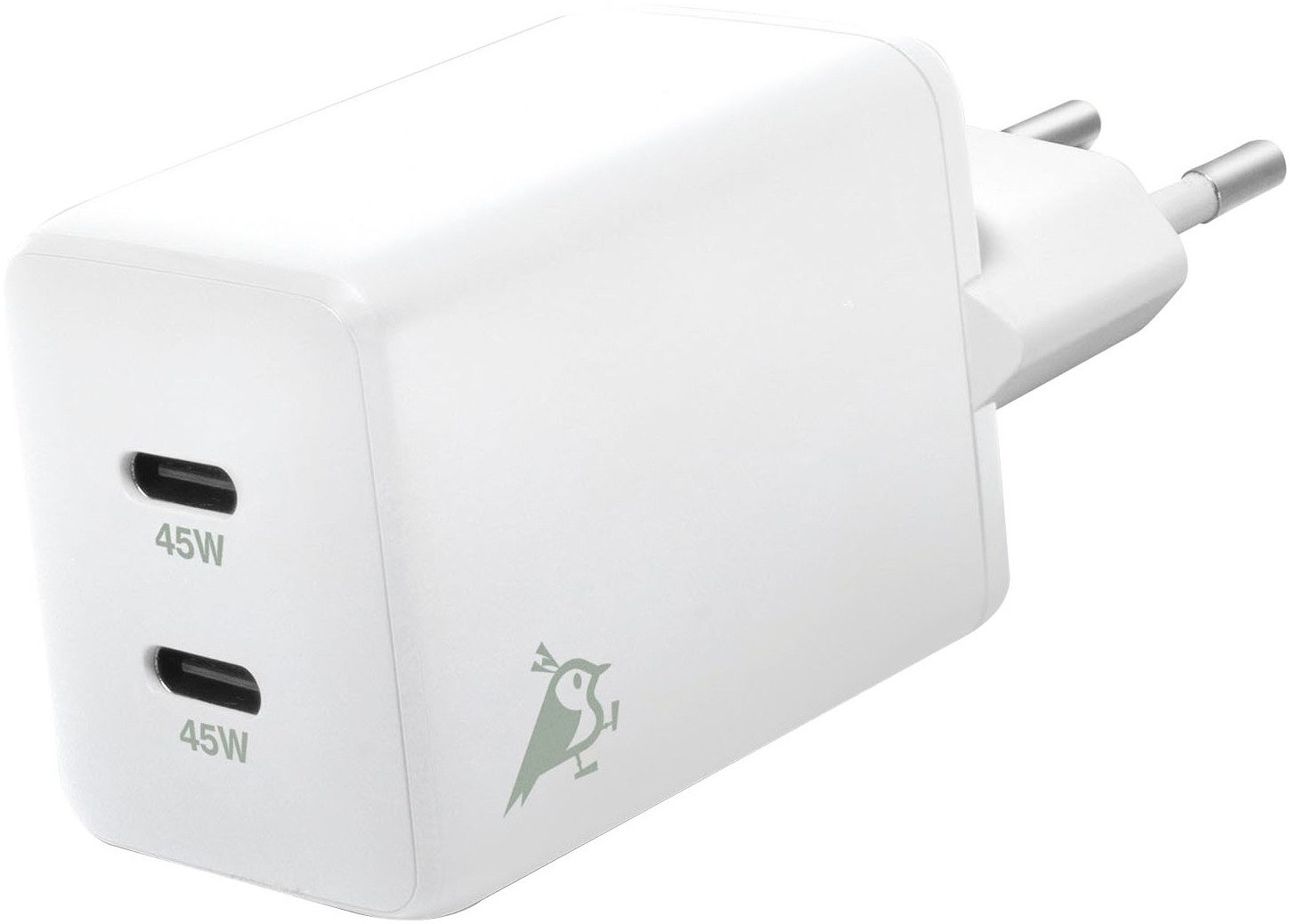 Chargebird W2 45W (2x USB-C) USB-Ladegerät
