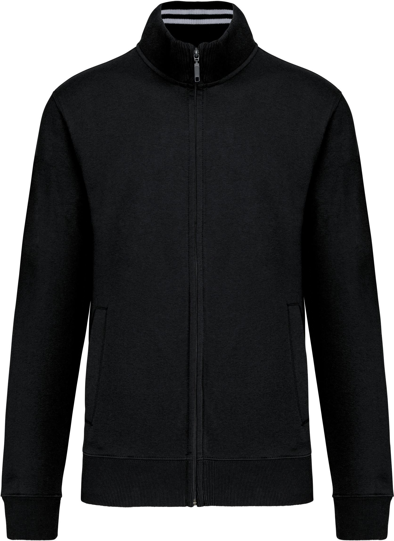 Outdoorjacke Herren Fleece-Sweater mit Reißverschluss