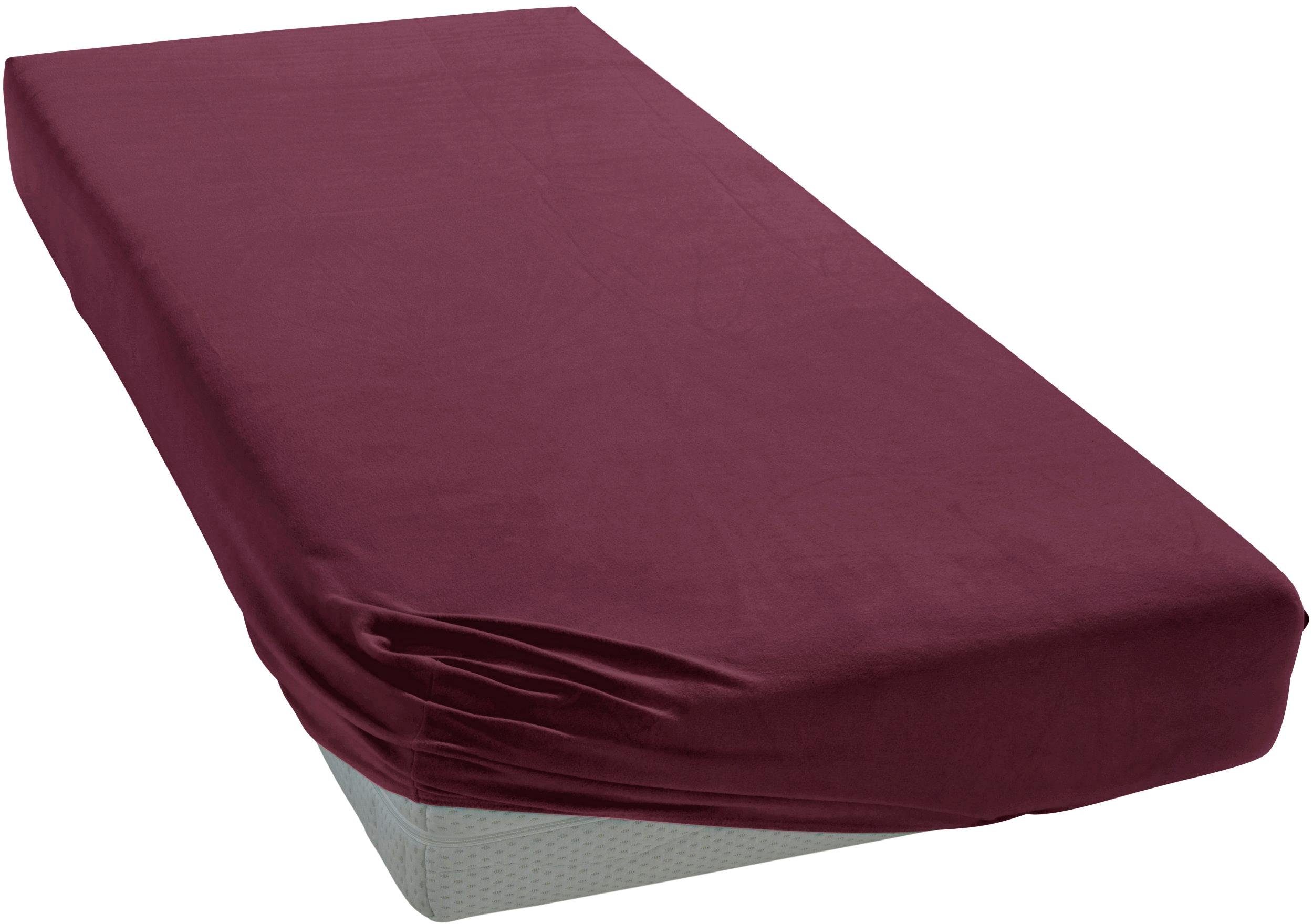 Janine Spannbettlaken ELASTIC 5002, Jersey-Elasthan, Gummizug: günstig online kaufen