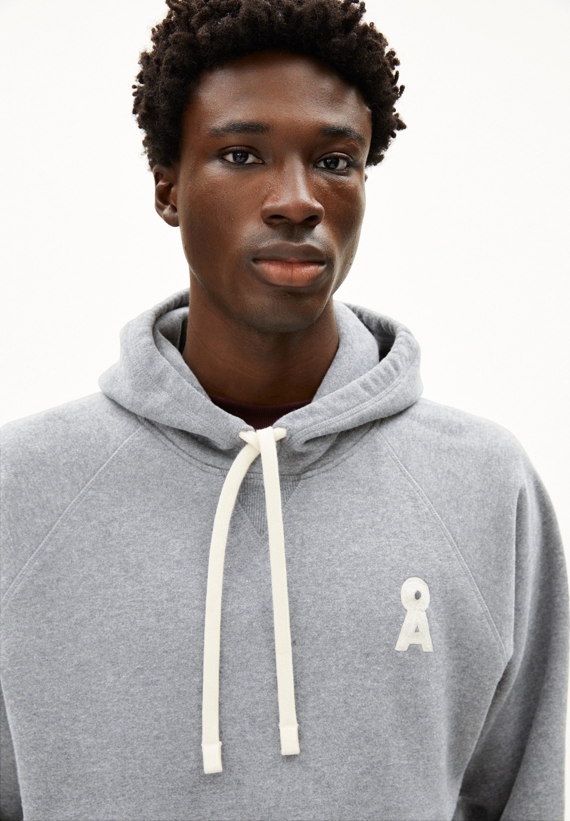 Armedangels Sweatshirt ICONIC Å HAANRI MELANGE Relaxed Fit