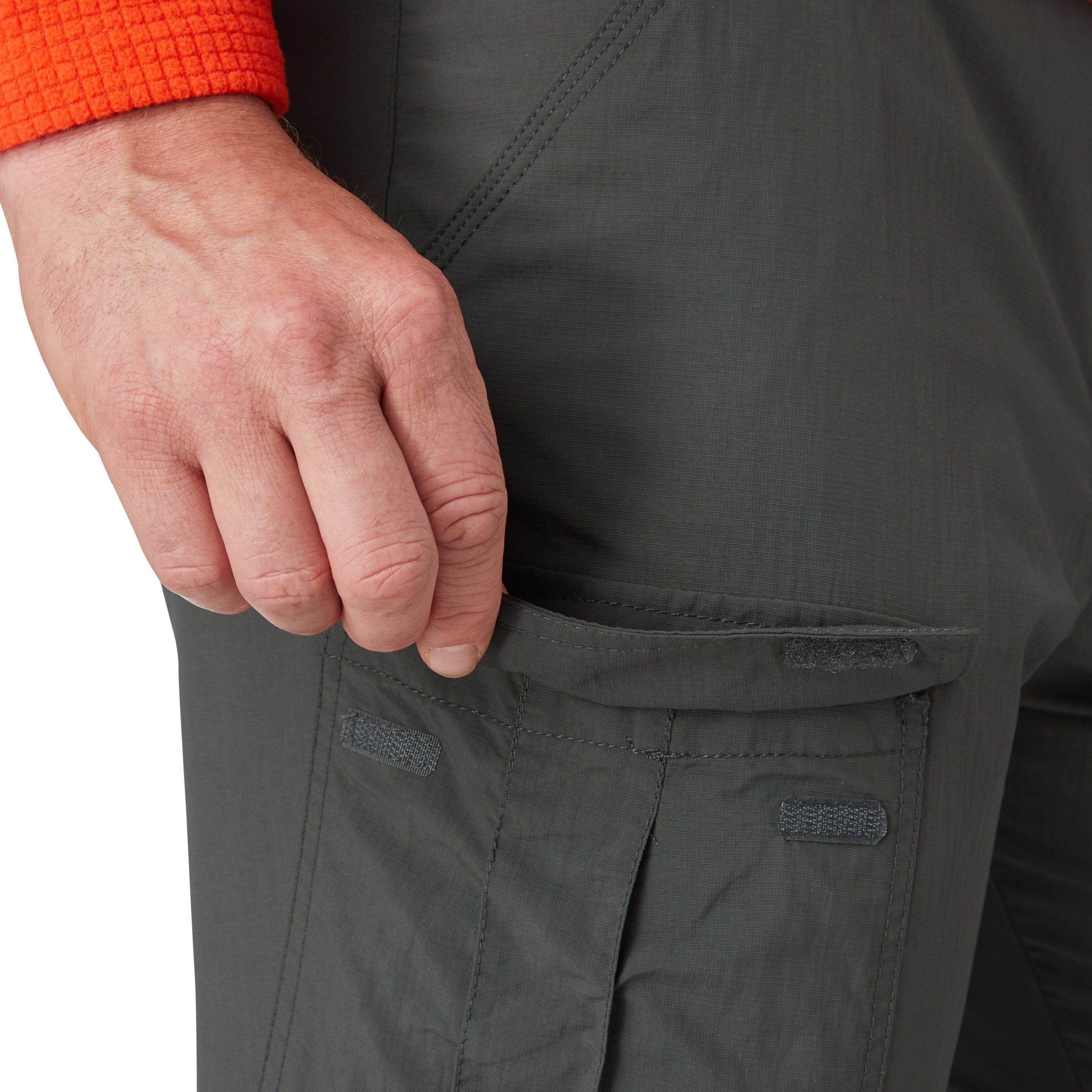 McKINLEY Outdoorhose HE.-ABZIPPHOSE AMITE III MN mit abzippbaren Beinen, feuchtigkeitsableitend, schnelltrocknend