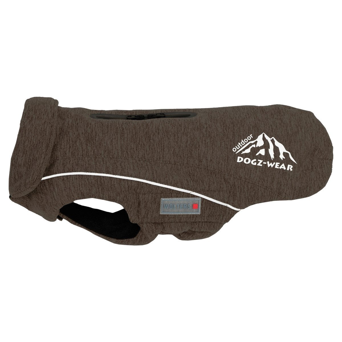 Wolters Hundemantel Fleecejacke Dogz-Wear braun meliert